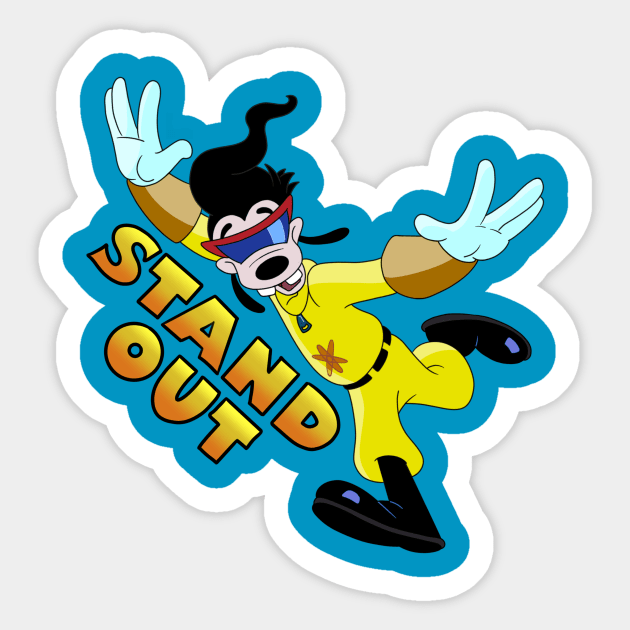 Stand out Sticker by Princess_Pinups